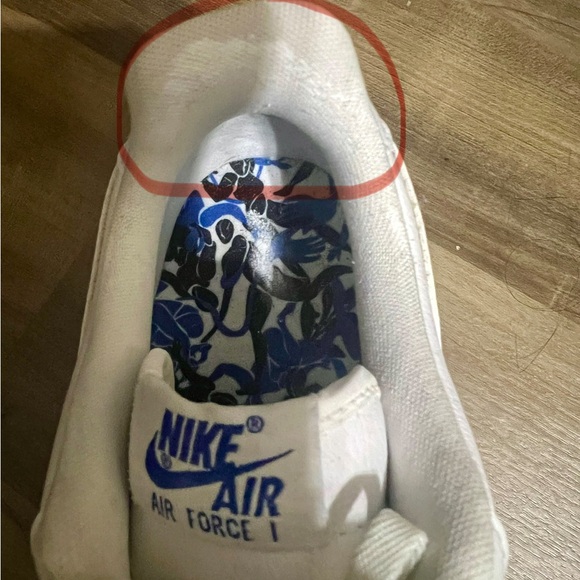 Nike Wmns Air Force 1 LX 'Sisterhood - White Metallic Silver' Sneakers . - Picture 6 of 6